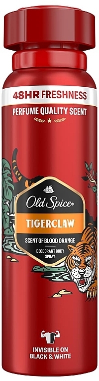 Aerosola dezodorants - Old Spice Tiger Claw Deodorant Spray