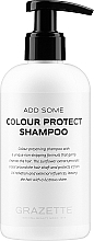 Šampūns matu krāsas aizsardzībai Grazette Add Some Colour Protect Shampoo