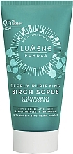 Dziļi attīrošs bērza sejas skrubis Lumene Puhdas Deeply Purifying Birch Scrub