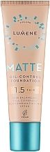 Lumene Matte Oil-Control Foundation SPF20 Matējošs tonālais krēms SPF20