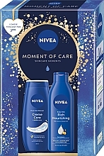 Komplekts NIVEA Moment Of Care (sh/gel/250ml + b/milk/250ml)