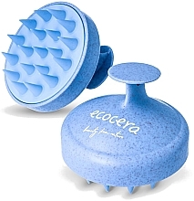 Щетка-массажер для кожи головы, голубая Ecocera Medi Scalp Massage Brush