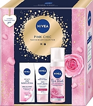 Komplekts NIVEA Pink Chic (f/foam/150ml + f/cr/50ml)