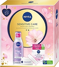 Komplekts NIVEA Sensitive Care (micel/water/200ml + cr/50ml)	