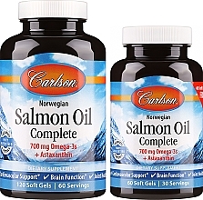 Набор "Лососевое масло" Carlson Labs Norwegian Salmon Oil Complete