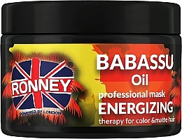 Maska krāsotiem matiem Ronney Mask Babassu Oil Energizing Therapy