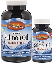 Набор "Лососевое масло, капсулы" Carlson Labs Norwegian Salmon Oil