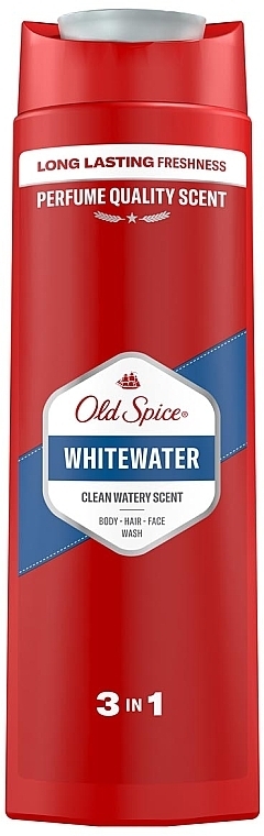 Dušas želeja - Old Spice Whitewater 3 In 1 Body-Hair-Face Wash