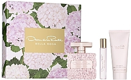 Oscar De La Renta Bella Rosa Набор (edp/100 ml + edp/15 ml + b/lot/100 ml)