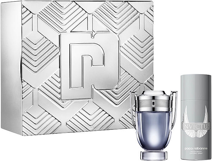 Paco Rabanne Invictus - Набор (edt/100ml + deo/150ml)