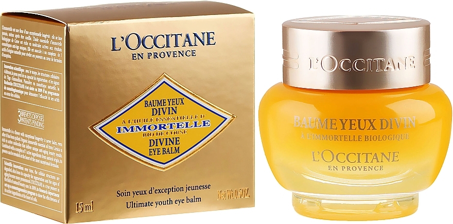 Омолаживающий бальзам для век - L'Occitane Immortelle Divine Eye Balm