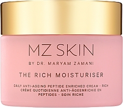 Восстанавливающий, увлажняющий крем для лица MZ Skin The Rich Moisturiser Daily Anti-Aging Peptide Enriched Cream