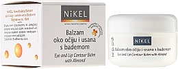 Бальзам под глаза и вокруг губ с миндальным маслом Nikel Eye and Lip Contour Balm