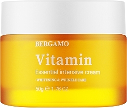 Крем для лица с витаминами Bergamo Vitamin Essential Intensive Cream