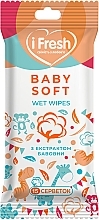 Влажные салфетки детские с экстрактом хлопка IFresh Baby Soft Wet Wipes