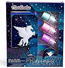 Набор Martinelia Galaxy Dreams Nails & Tin Box (nail/polish/3 pcs + nail/file/1 pcs + box)