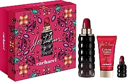 Cacharel Yes I Am Набор (edp/75ml + edp mini/5ml + h/cr/50ml)