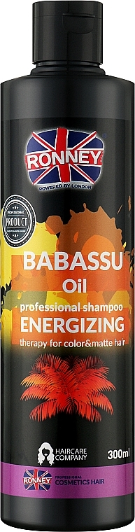 Šampūns krāsotiem matiem ar babasū eļļu - Ronney Babassu Oil Energizing Shampoo