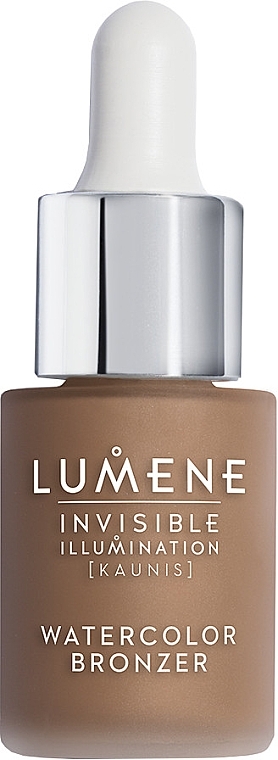 Kopjošais šķidrais bronzeris - Lumene Invisible Illumination Watercolor Bronzer