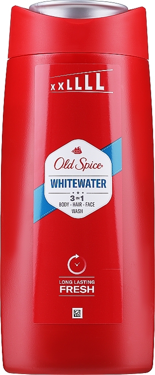 Šampūns-dušas želeja 3 vienā - Old Spice Whitewater Shower Gel + Shampoo 3 in 1