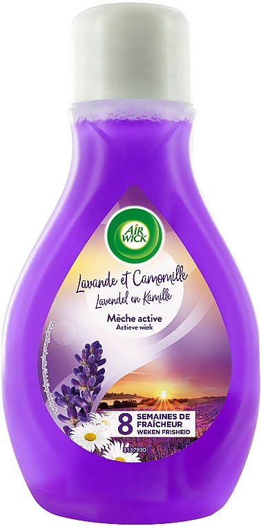 Lichid pentru aromatizare "Lavandă și mușețel" Air Wick Active Lavender and Chamomile