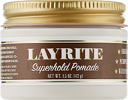 Pomadă pentru păr Layrite Super Hold Pomade