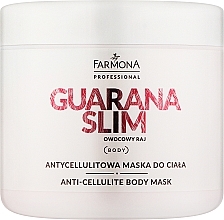 Питательная маска для тела с ароматом личи Farmona Professional Guarana Slim Anti-Cellulite Body Mask