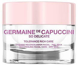 Крем успокаивающий для сухой кожи Germaine de Capuccini So Delicate Tolerance Rich Care