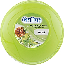 Гелевый освежитель воздуха "Лес" Gallus Perfumed Gel Fresh Forest