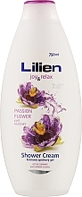 Крем-гель для душа "Пассифлора" Lilien Passion Flower Shower Gel