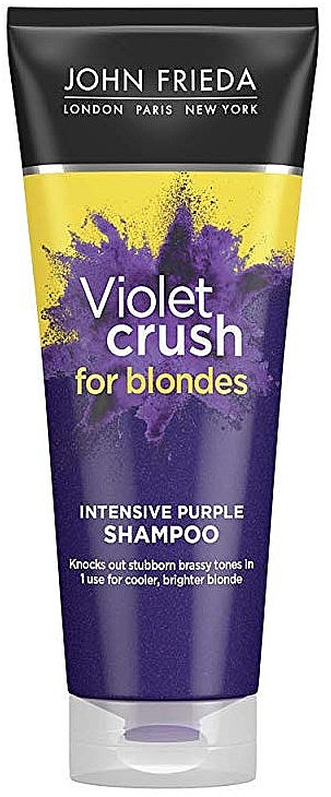 Интенсивный фиолетовый шампунь для светлых волос - John Frieda Violet Crush For Blondes