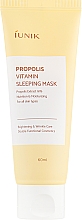 Mască de noapte pentru față iUNIK Propolis Vitamin Sleeping Mask