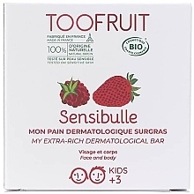 Мыло "Клубника & Малина" Toofruit Sensibulle Raspberry Strawberry Soap