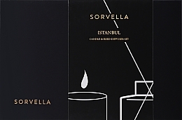 Набор Sorvella Perfume Home Fragrance Istanbul (aroma diffuser/120ml + candle/170g)