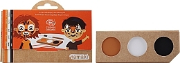 Paletă pentru machiaj artistic Namaki Make-up Set For Children Orange White Black