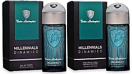 Tonino Lamborghini Millenials Dinamico Набор (edt/75ml + after/sh/lot/75ml)