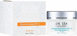 Увлажняющий крем с маслами облепихи и манго SPF 15 Dr. Sea Moisturizing Cream SPF 15