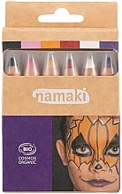 Set de creioane pentru pictura pe față Namaki Set Horror Show Skin Colour Pencils (f/paint/6x2,1g)