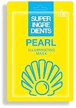 Тканевая маска для лица с экстрактом жемчуга We Lab You Super Ingredients Pearl Illuminating Mask