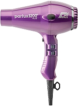 Uscător de păr, violet Parlux 3200 Plus Hair Dryer Violet