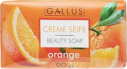 Косметическое мыло "Апельсин" Gallus Beauty Soap