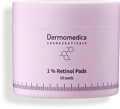 Patch-uri pentru față cu 1% retinol pur Dermomedica Retinolic 1% Retinol Pads