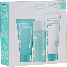 Набор Germaine de Capuccini Purexpert Natural Perfect 1-2-3 Oily (f/foam/30ml + fluid/50ml + f/cr/50ml)