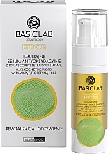 Антиоксидантная сыворотка с 10% аскорбил тетраизопальмитатом BasicLab Dermocosmetics Esteticus Face Serum 10% Ascorbyl Tetraisopalmitate