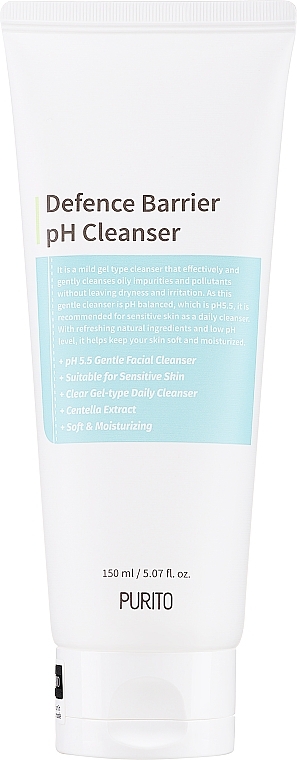 Гель для умывания слабокислотный - Purito Defence Barrier Ph Cleanser