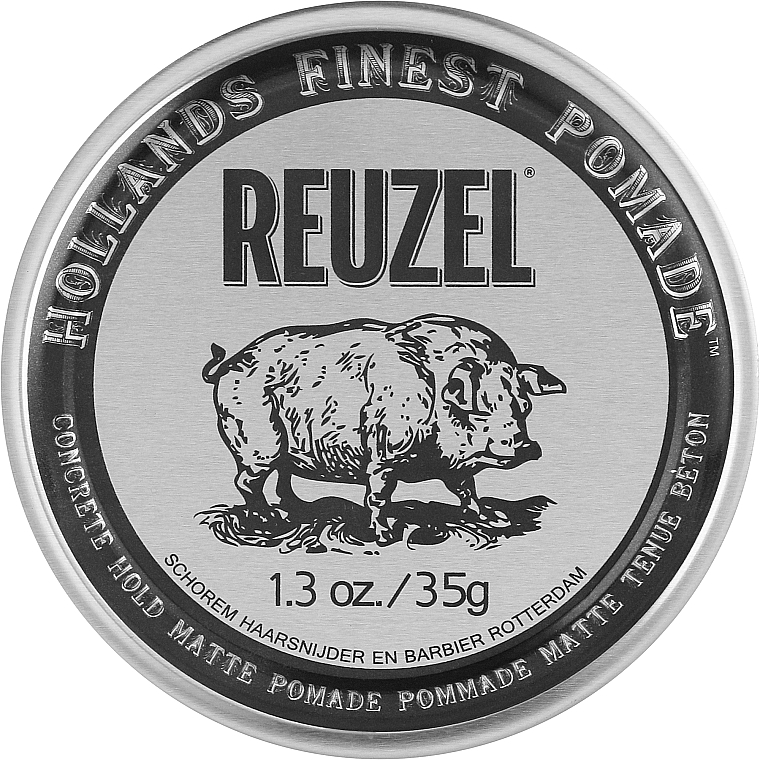 Помада для укладки волос - Reuzel Concrete Hold Matte Pomade