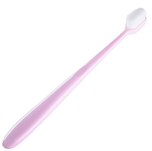 Зубная щетка из микрофибры, мягкая, розовая Kumpan M04 Microfiber Toothbrush