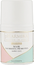 Mască hrănitoare pentru pleoape pHarmika Mask Nourishing Probiotics Under Eyes