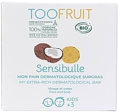 Мыло "Ананас & Кокос" Toofruit Sensibulle Pineapple Coco Soap