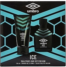 Umbro Ice Набор (edt/100ml + sh/gel/150ml)